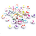 Heart Alphabet Beads de 4*7 mm Heart Alphabet para hacer joyas